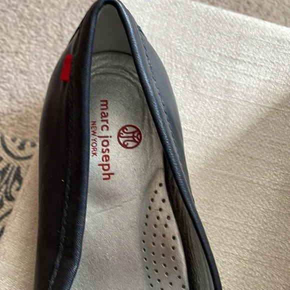 Marc jacob navy loafers sz 11 - Picture 2 of 6